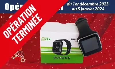 Promotion Noël 2023 : Des montres connectées à gagner !