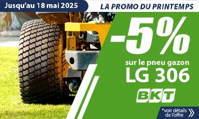 -5% sur les BKT LG 306 2025