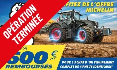 OFFRE DE REMBOURSEMENT MICHELIN 2026