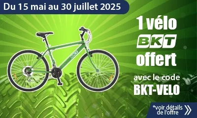 PROMO VELO BKT radial été 2025