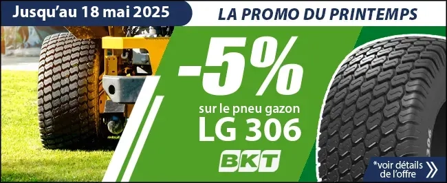 -5% sur les pneus LG 306 2025