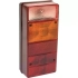 Feu arrière rectangle vertical AJ.BA - 4 fonctions - ne contient pas les ampoules