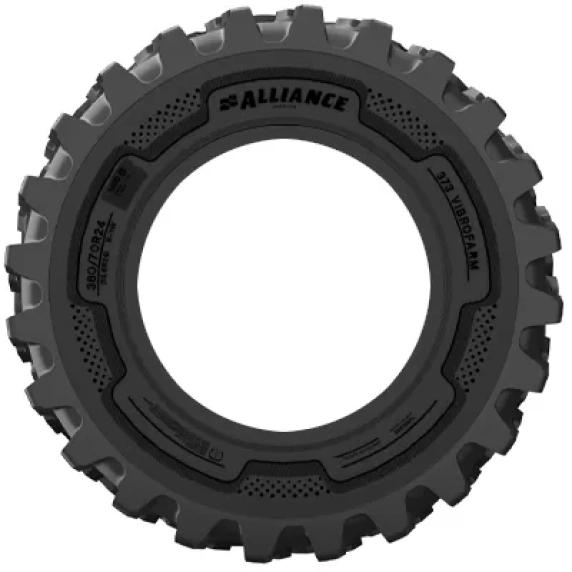Pneu agricole ALLIANCE 380/70R24 (13.6R24) 140D A373 VIBROFARM CEINTURE ACIER TL