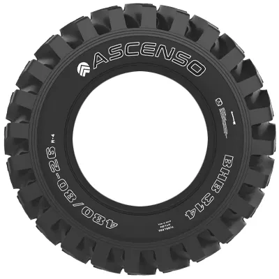 Pneu industriel ASCENSO 12.5/80-18 (340/80-18) 14PR BHB 314 R-4 TL