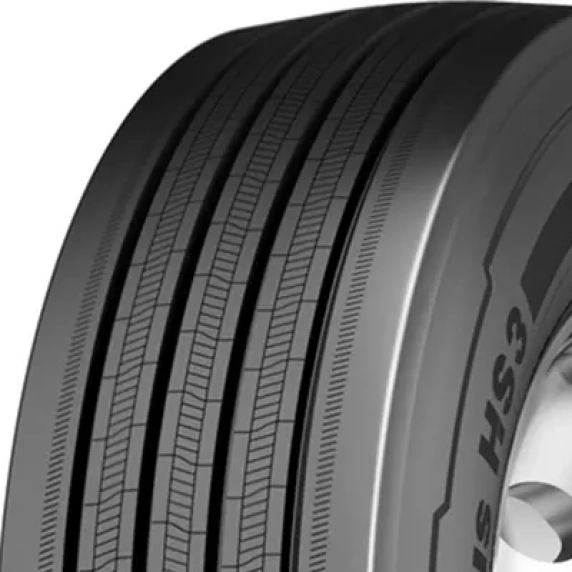 Pneu poids lourd essieu directeur CONTINENTAL 355/50R22.5 18PR CONTI ECO PLUS HS 3 3PMSF TL