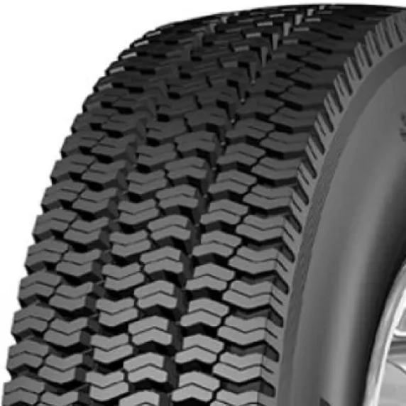 Pneu poids lourd essieu moteur CONTINENTAL 13R22.5 154K HDW 3PMSF TL