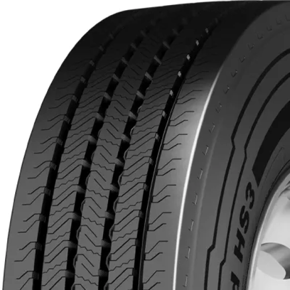 Pneu poids lourd essieu directeur CONTINENTAL 245/70R19.5 16PR CONTI HYBRID HS 3 3PMSF TL