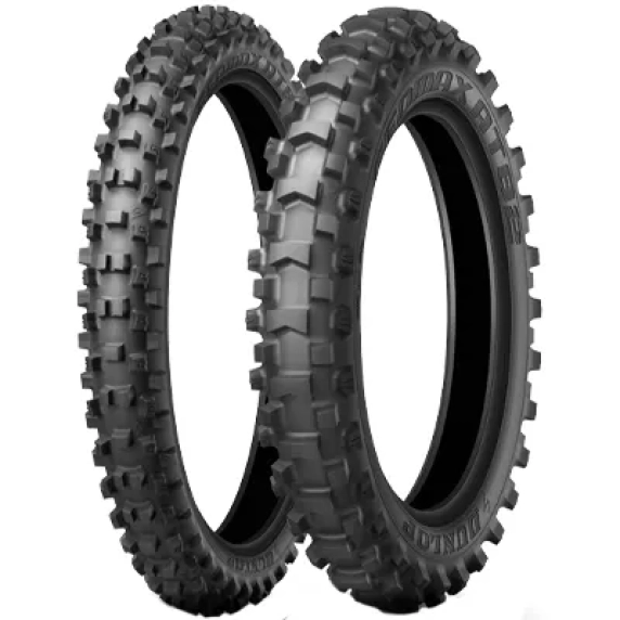 Pneu moto tout-terrain arrière DUNLOP 120/90-18 65M GEOMAX AT82 NHS TT