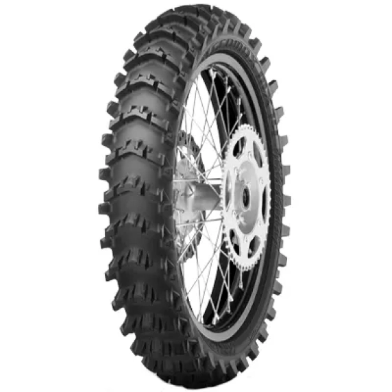 Pneu moto tout-terrain arrière DUNLOP 110/100-18 64M GEOMAX MX14 NHS TT