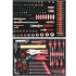 KIT servante mobile d'atelier RACING KS TOOLS avec 5 tiroirs - contient 184 outils séparés en 2 modules
