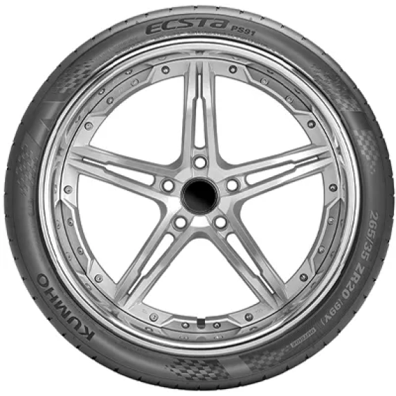 Pneu voiture KUMHO 255/45ZR19 104Y XL ECSTA PS91 TL