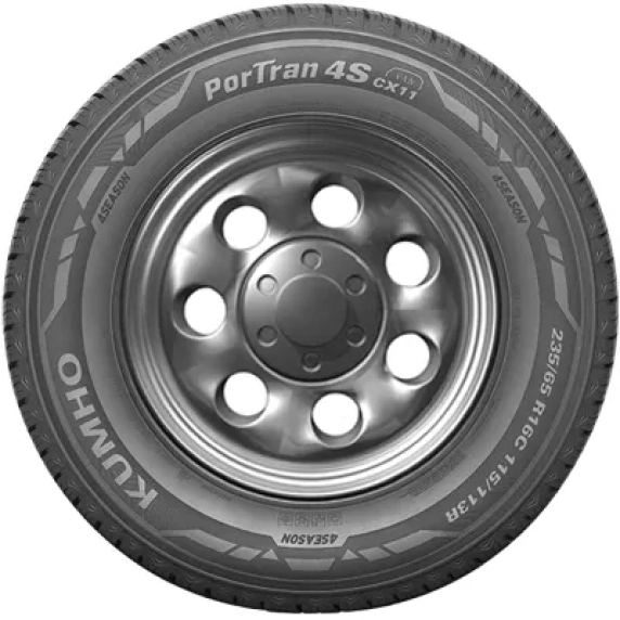 Pneu camionnette 4 saisons KUMHO 215/65R16C 109T PORTRAN 4S CX11 M+S 3PMSF TL