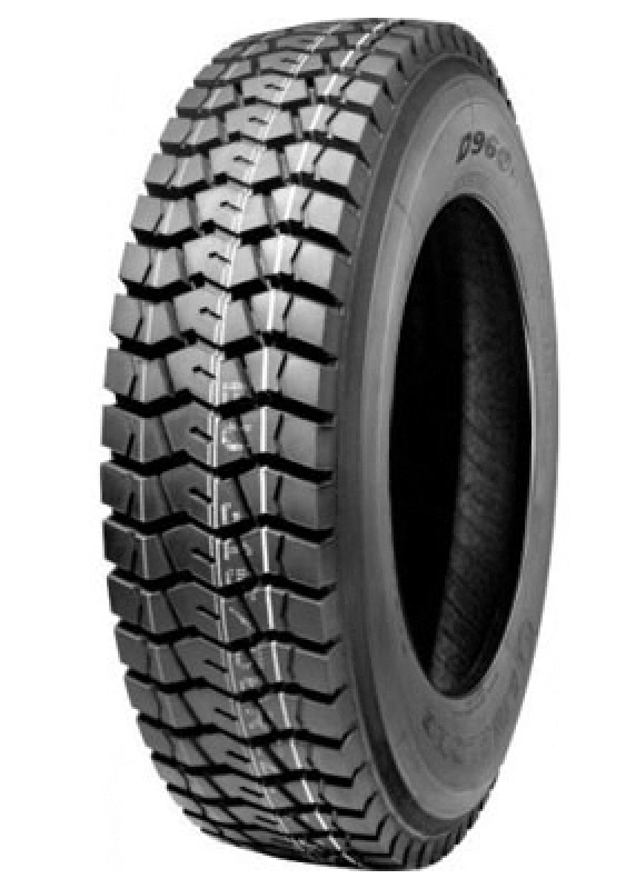 Pneu poids lourd essieu moteur LEAO 13R22.5 18PR D960 3PMSF TL