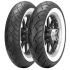 Pneu moto custom avant METZELER 130/80-17 65H ME 888 MARATHON ULTRA WW flanc blanc TL