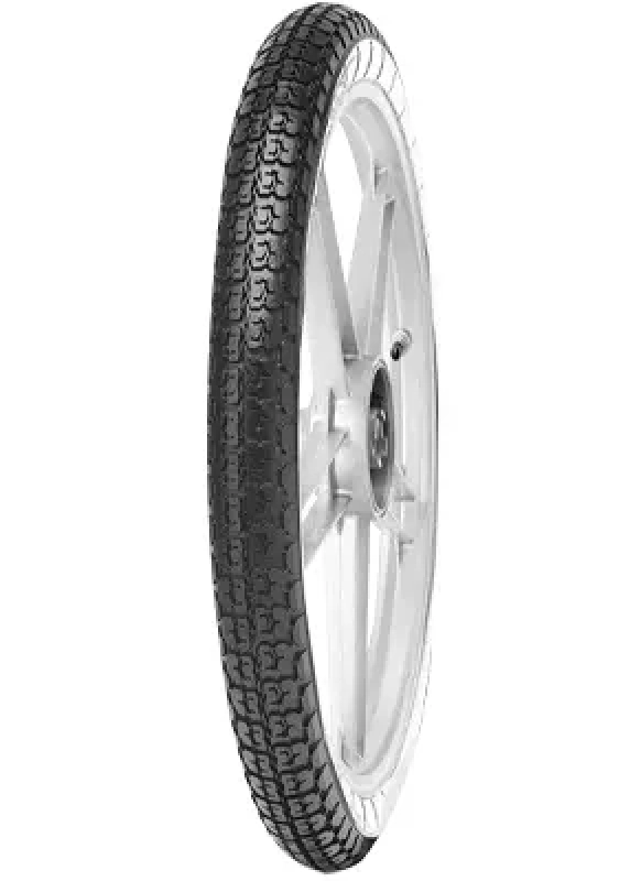 Pneu mobylette avant/arrière MITAS 2.25-18 42J B-4 WW flanc blanc TT