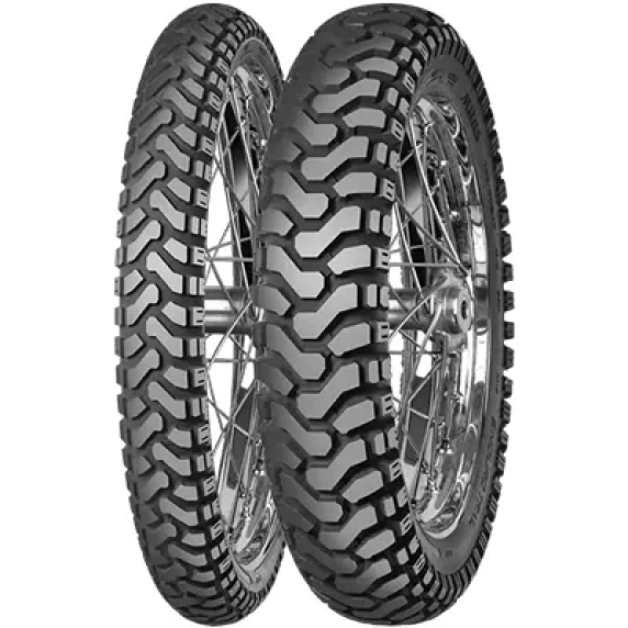 Pneu moto trail avant MITAS 110/80-19 59H ENDURO TRAIL M+S TL/TT