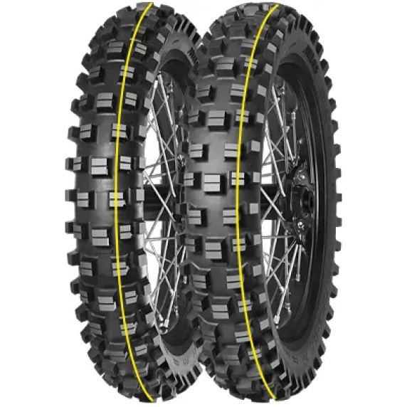 Pneu moto tout-terrain arrière MITAS 120/90-18 65R TERRA FORCE-EX XT super TT