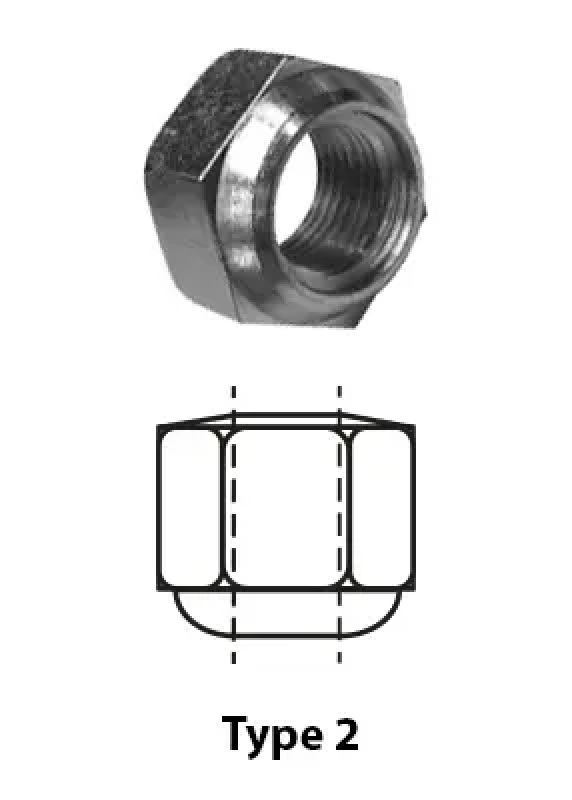 Écrous M16x1.5 (type 2) sachet de 5 (REF 431401601)