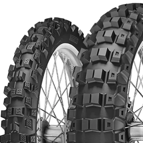 Pneu moto tout-terrain avant/arrière PIRELLI 70/100-19 42M SCORPION MX32 MID HARD TT