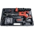 KIT démultiplicateur de couple POWERHAND sur batterie - contient 2 accumulateurs et 6 douilles de 30 à 33 mm