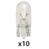 AMPOULE TEMOIN SANS CULOT BOITE x10