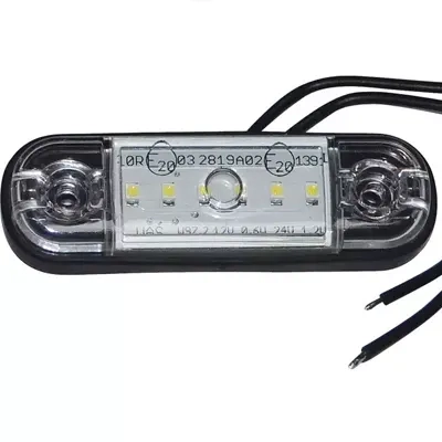 FEU GABARIT AV BLANC PLAT