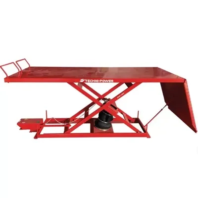 Table élévatrice pneumatique TECHNI-POWER modèle ST300 - charge max 300kg - L.2200 x l.1000 mm - hauteur max 900mm