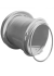 Jante cerclée 5.00x12 6 trous 161/205 A2 D = 0 GRIS