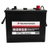 Batterie de démarrage HD TECHNI-POWER - 12V 125Ah 850A 6TNB B00, modèle OTAN, polarité + à droite, bornes en diagonale - L.286 x l.260 x h.226 mm