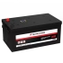 Batterie de démarrage AGM-HD TECHNI-POWER - 12V 220Ah 1400A M16 B00, polarité + à gauche, bornes sur la largeur - L.518 x l.274 x h.242 mm