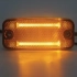 Feu de gabarit TECHNI-POWER - orange - 2 LEDs - avec connecteur rapide mâle 8 PIN