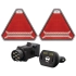 KIT FEUX ARR TRIANGLE MAGNE 6F