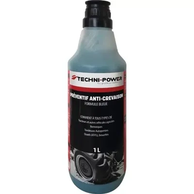 Préventif anticrevaison TECHNI-POWER formule bleue - bidon 1L