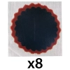RUSTINE RONDE n.2 KIT x8