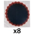 RUSTINE RONDE n.2 KIT x8