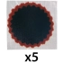 RUSTINE RONDE n.3 KIT x5