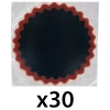 RUSTINE RONDE n.4 KIT x30