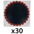 RUSTINE RONDE n.4 KIT x30