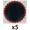 RUSTINE RONDE n.4 KIT x5