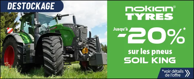 DESTOCKAGE SOIL KING NOKIAN