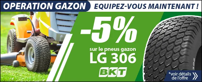 LG306 BKT prix barre 2026