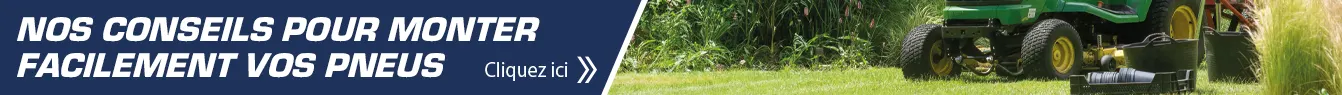 Lien vers l'article comment remplacement les pneus de tracteur tondeuse