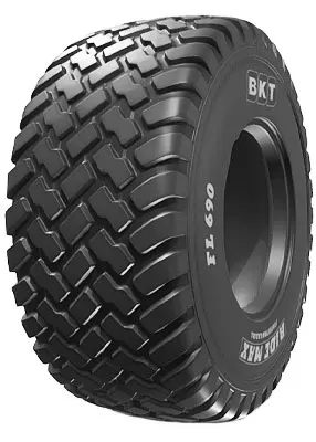 Roue complète agricole BKT 28LR26 (750/65R26) 176A8 FL-690 TL 10 trous D=0 281x335