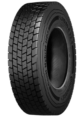 Pneu poids lourd essieu moteur CONTINENTAL 295/60R22.5 18PR CONTI HYBRID HD 3 3PMSF TT