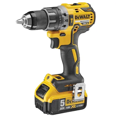 Perceuse visseuse DEWALT DCD791P2-QW sur batterie - coffret TSTAK contenant 2 batteries 5Ah et 1 chargeur