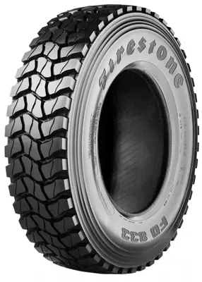 Pneu poids lourd essieu moteur FIRESTONE 315/80R22.5 156K FD833 3PMSF TL