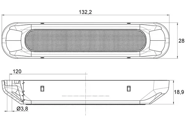 Diagramme de dimensions