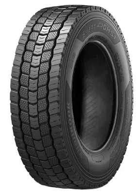 Pneu poids lourd essieu moteur HANKOOK 315/70R22.5 154L SMART FLEX DH51 3PMSF TL