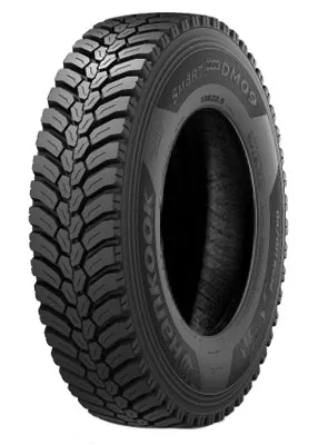Pneu poids lourd essieu moteur HANKOOK 13R22.5 156K SMART WORK DM09 3PMSF TL