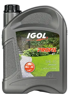 2 litres de lubrifiant IGOL SAE 30 pour moteur 4 temps matériel de motoculture